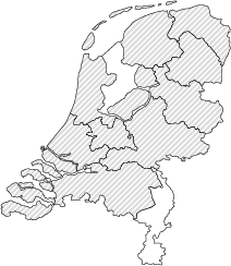 De deelnemende regio's
